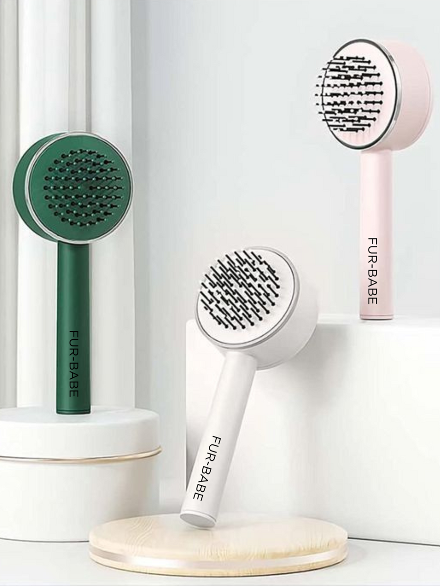 One-Click Fur-Babe Brush (Green)