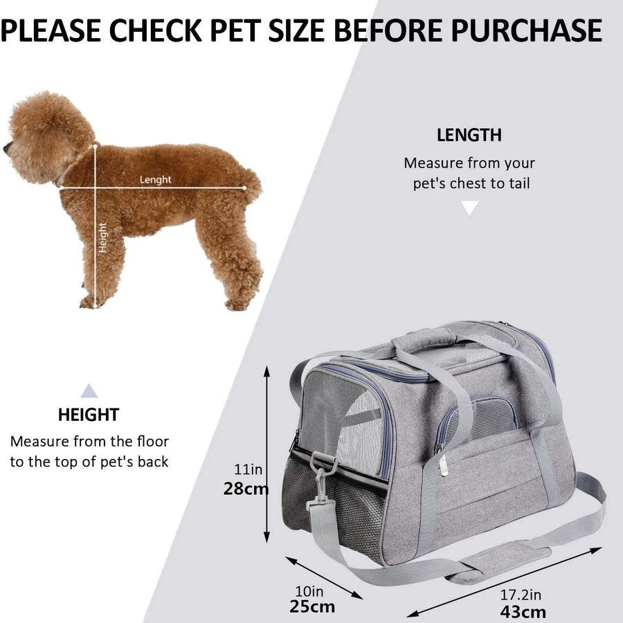 Soft Breathable Pet Carriers