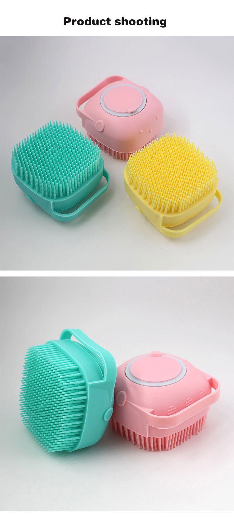 Soft Silicone Bath Brush