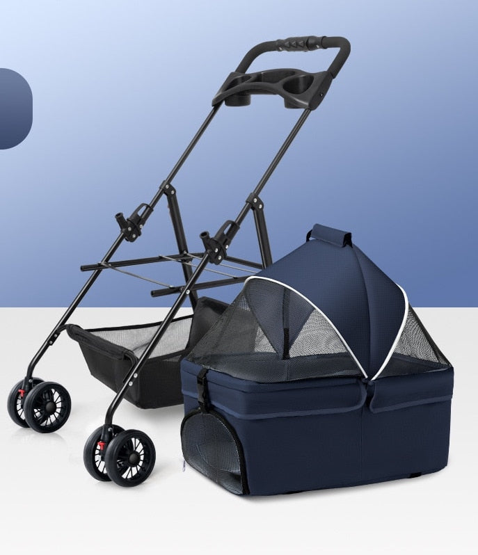 Lightweight Foldable Pet Stroller