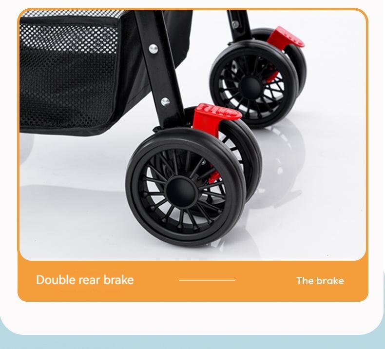 Lightweight Foldable Pet Stroller