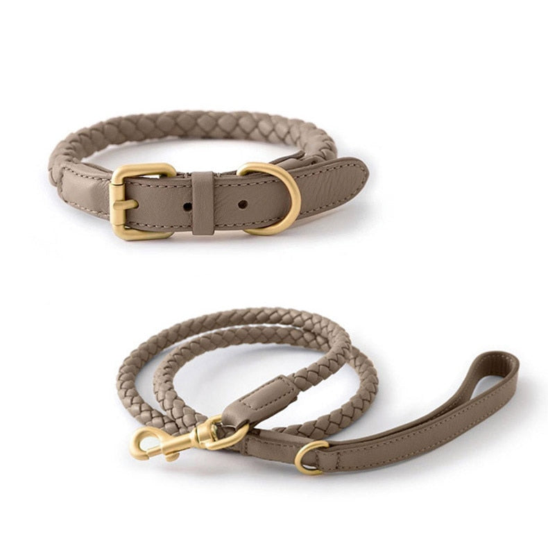 Iyla Leather Leash Set (4 Colours)