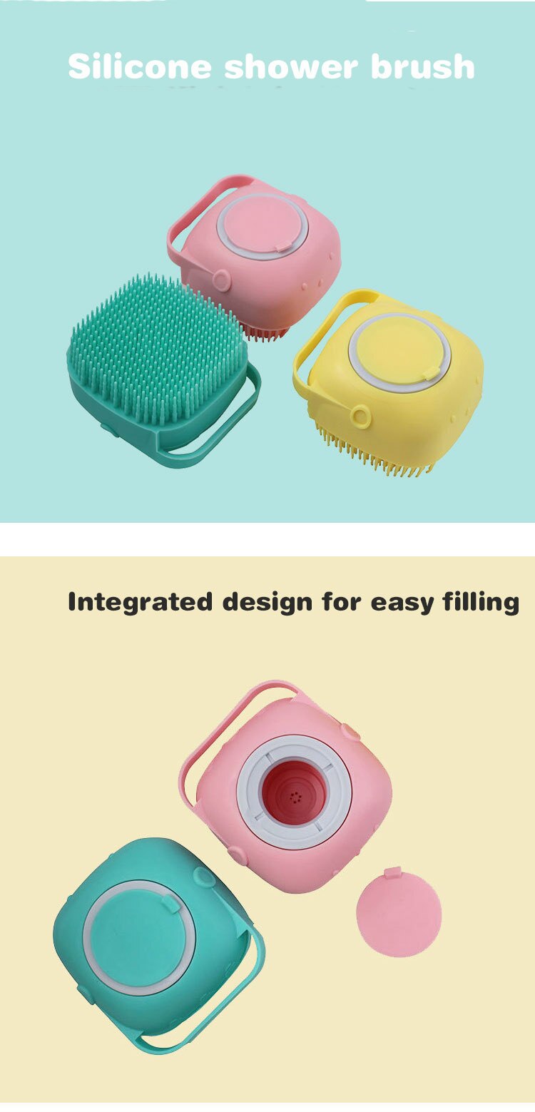 Soft Silicone Bath Brush