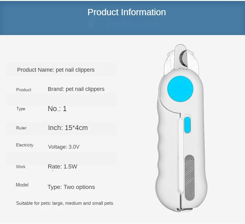 Professional LED Nail Clipper