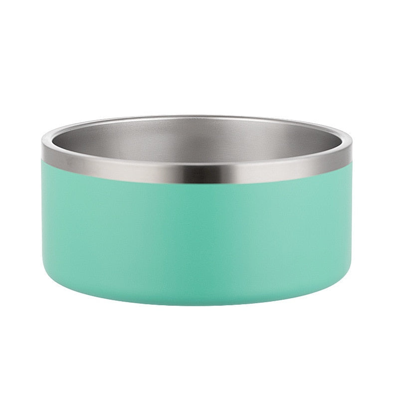 Heat Resistant Stainless Steel Pet Bowl (5 Colours)