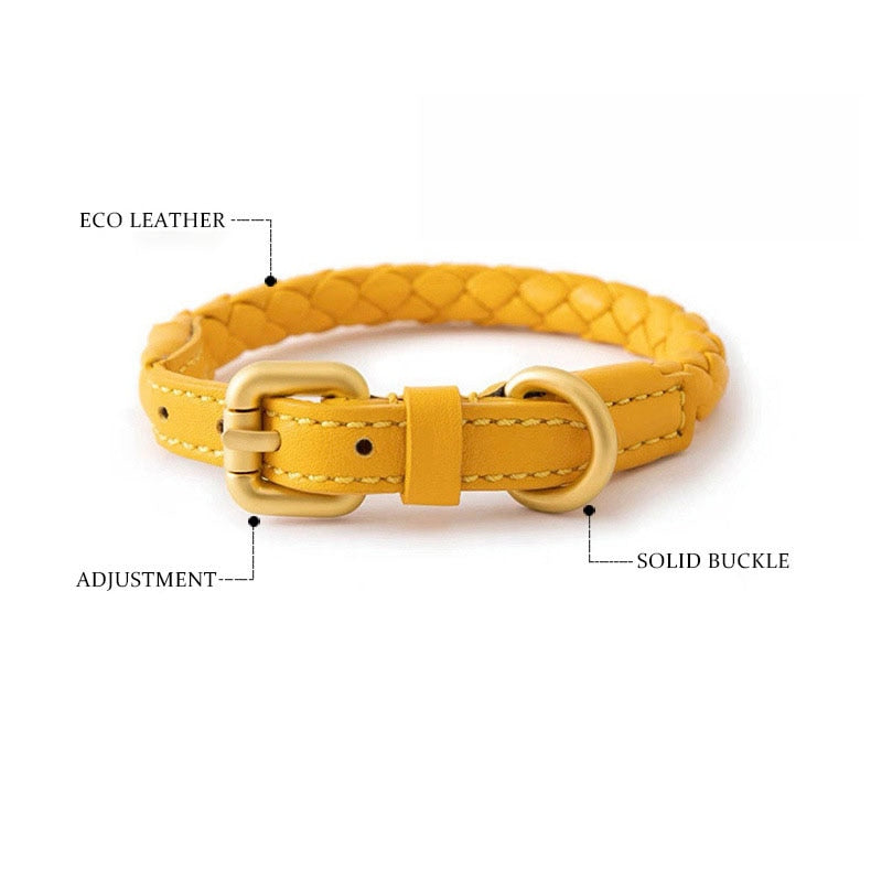 Iyla Leather Collar (4 Colours)