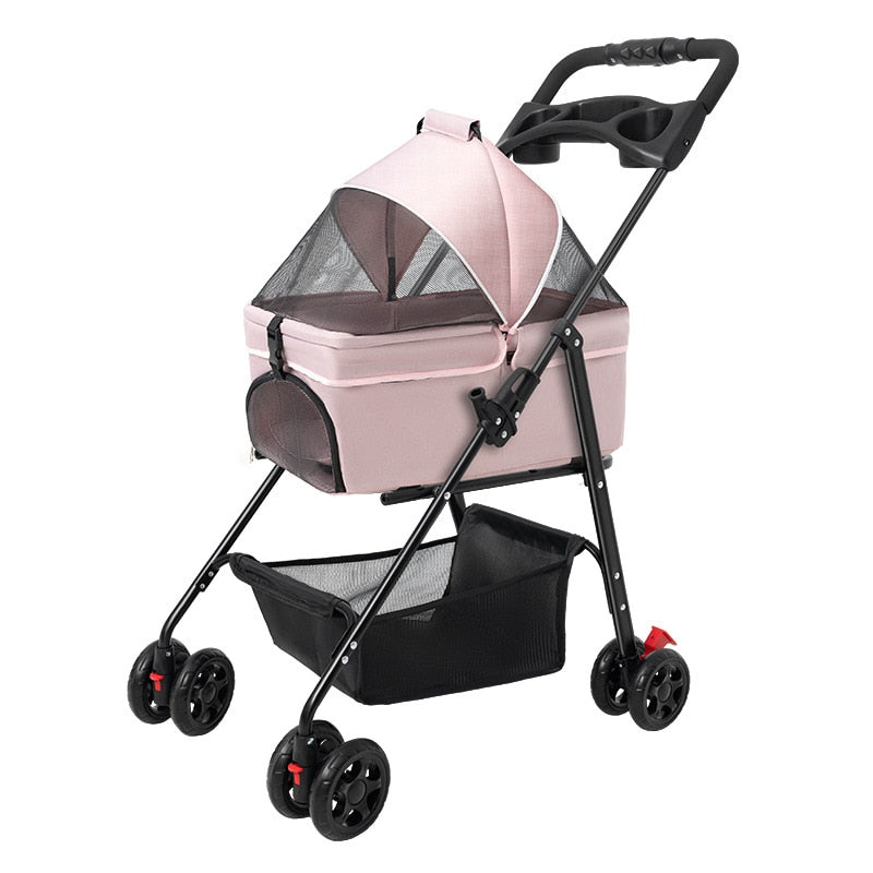 Lightweight Foldable Pet Stroller